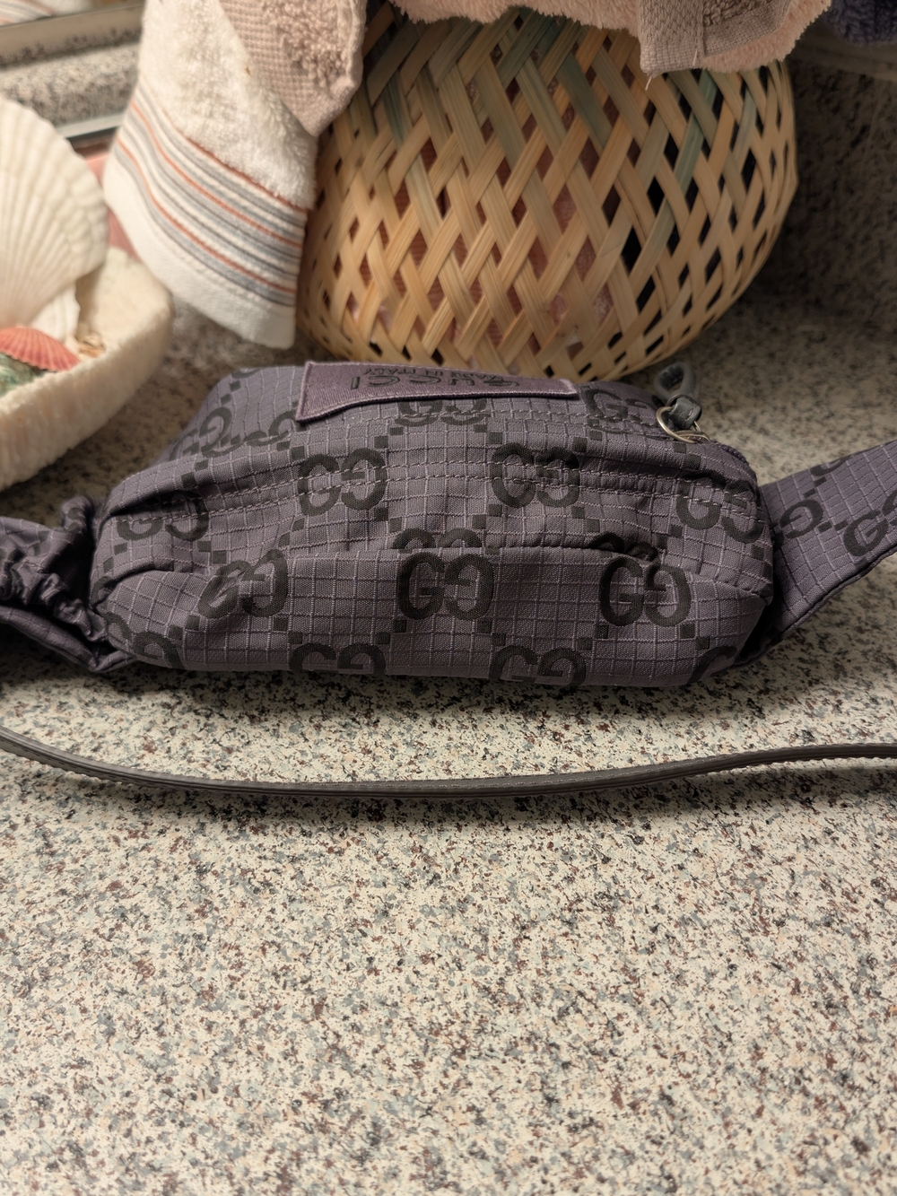 Gucci Off The Grid GG Nylon Belt Bag - (Anthracite) - New with Tags - Picture 7 of 12